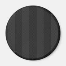Classic Black on Black Stripes Magnets