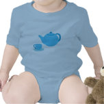 Classic Blue Teapot Bodysuit