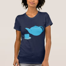 Classic Blue Teapot Shirts