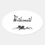 Classic Bridesmaid Stickers