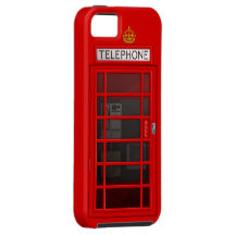 Classic British Red Telephone Box iPhone 5 Case