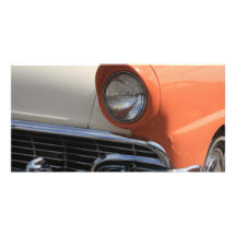 Classic Cars Personalized Photo Card