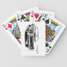 Classic Cars Playing Cards