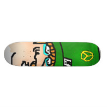 Classic Characters 1-5 Mad Hatter Skate Board Deck