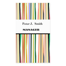 Classic Colourful Fun Business Cards