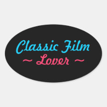 CLASSIC FILM LOVER stickers