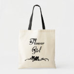 Classic Flower Girl Canvas Bags