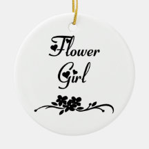 Classic Flower Girl Ornaments