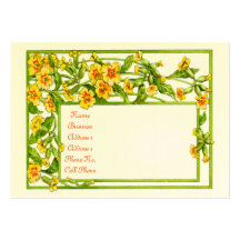 Classic Garden Business/Profile Card Business Cards