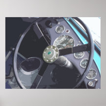 CLASSIC HEALEY (steering wheel) Print