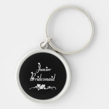 Classic Junior Bridesmaid Keychains