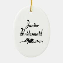Classic Junior Bridesmaid Ornaments