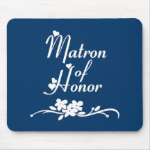Classic Matron of Honour Mousepads