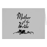 Classic Mother of the Bride Greeting Card
