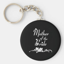 Classic Mother of the Bride Keychain