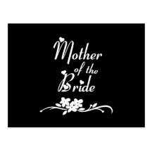 Classic Mother of the Bride Post Card