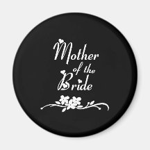 Classic Mother of the Bride Refrigerator Magnet