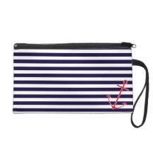 Classic Nautical Anchor Wristlet Clutches
