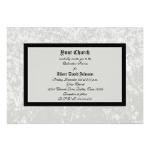 Classic Ordination Invitation - Issued by Church invitations