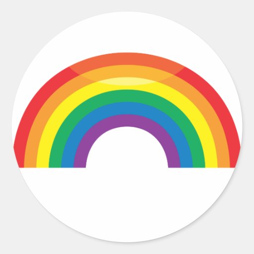 Classic Rainbow Stickers