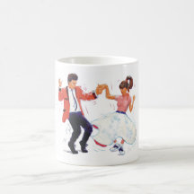 Classic Rock and Roll  Jive Dancing Mug