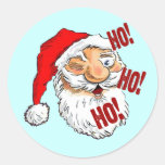 Classic Santa Claus Christmas Sticker