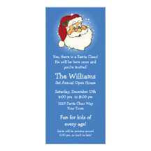 Classic Santa Party Invitation