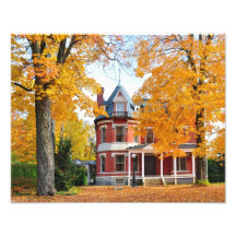 Classic Saratoga Home Art Photo