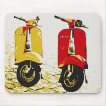 Classic Scooter Mouse Mats