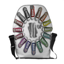 Classic Sneakers Circle Commuter Bags