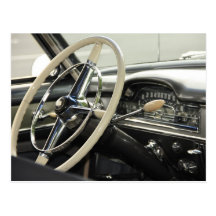 Classic Steering Wheel Postcards