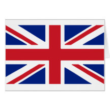 Classic UK Flag Card