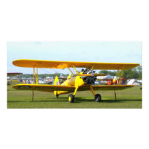 Classic Yellow Photo Card