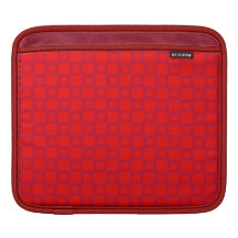 Classical light red Rickshaw Sleeve iPad Sleeves