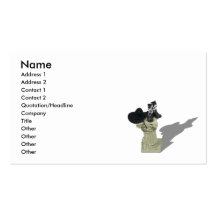 ClassicalCowboy092610, Name, Address 1, Address... Business Card Template