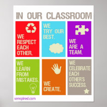 Classroom Norms Poster
