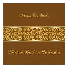 Classy Animal Print Invite [Giraffe - Brown 2]