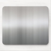 Classy Brushed Aluminium Mouse Pad