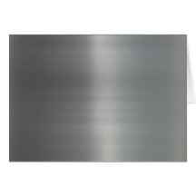 Classy Brushed Metal Textured Greeting Card