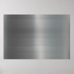 Classy Brushed Metal Textured Posters
