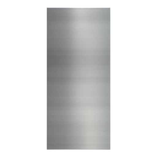 Classy Brushed Metal Textured Rack Card