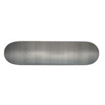 Classy Brushed Metal Textured Skate Board