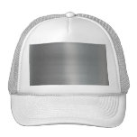 Classy Brushed Metal Textured Trucker Hats
