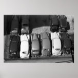 Classy Classic Cars, 1940s Poster