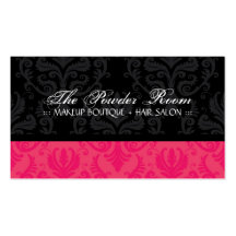 Classy Damask Designer Business Card