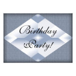 Classy Diamond Birthday Party Invitation