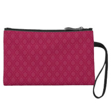 Classy Elegant Damask Wristlet