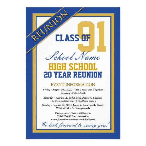 reunion invitation card templates formal high school reunion 13 cm x 18 cm invitation reunion invitation card templates formal high school reunion 13 cm x 18 cm invitation