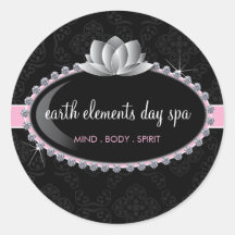 Classy Spa Envelope Seal Stickers