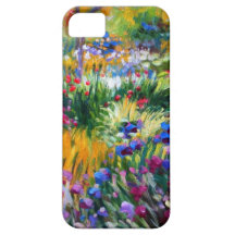 Claude Monet: Iris Garden by Giverny